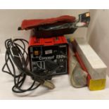 Ferm concept 1500 mig welder (240v) complete with 3 x packs of welding rods, gloves, masks,