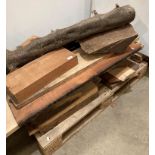 Contents to pallet - assorted lengths of wood (saleroom location: MA3)