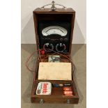 Avo Avometer Eight MK6 DC & AC tester in wooden case (saleroom location: S3 ENT)