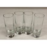 39 x Solid based shot glasses,