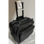 1 Monolith wheeled laptop flight bag with shoulder strap (new without tags)