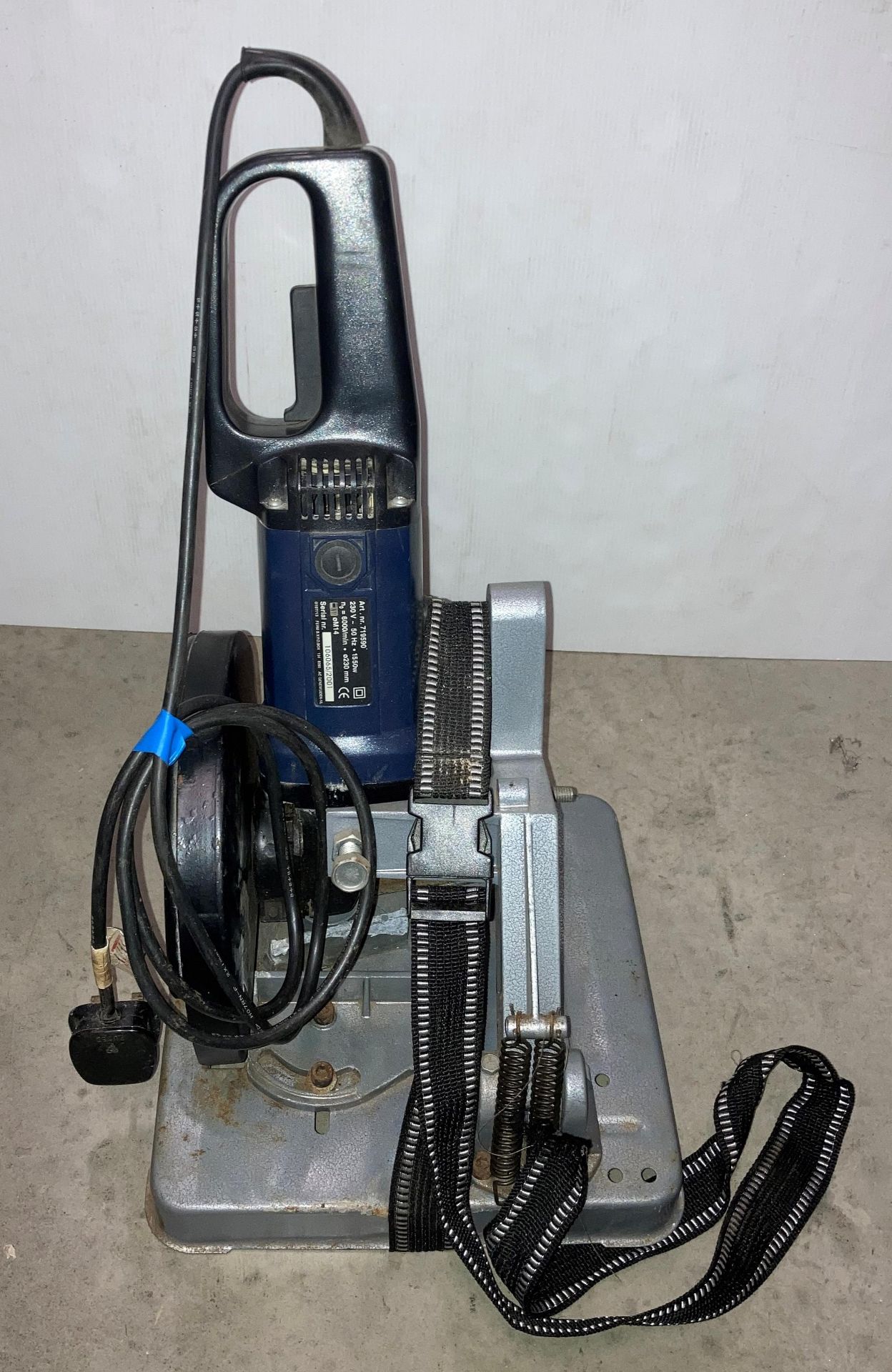 Ferm FAG-230 1550W (240v) angle grinder on chop base (saleroom location: P06-2)