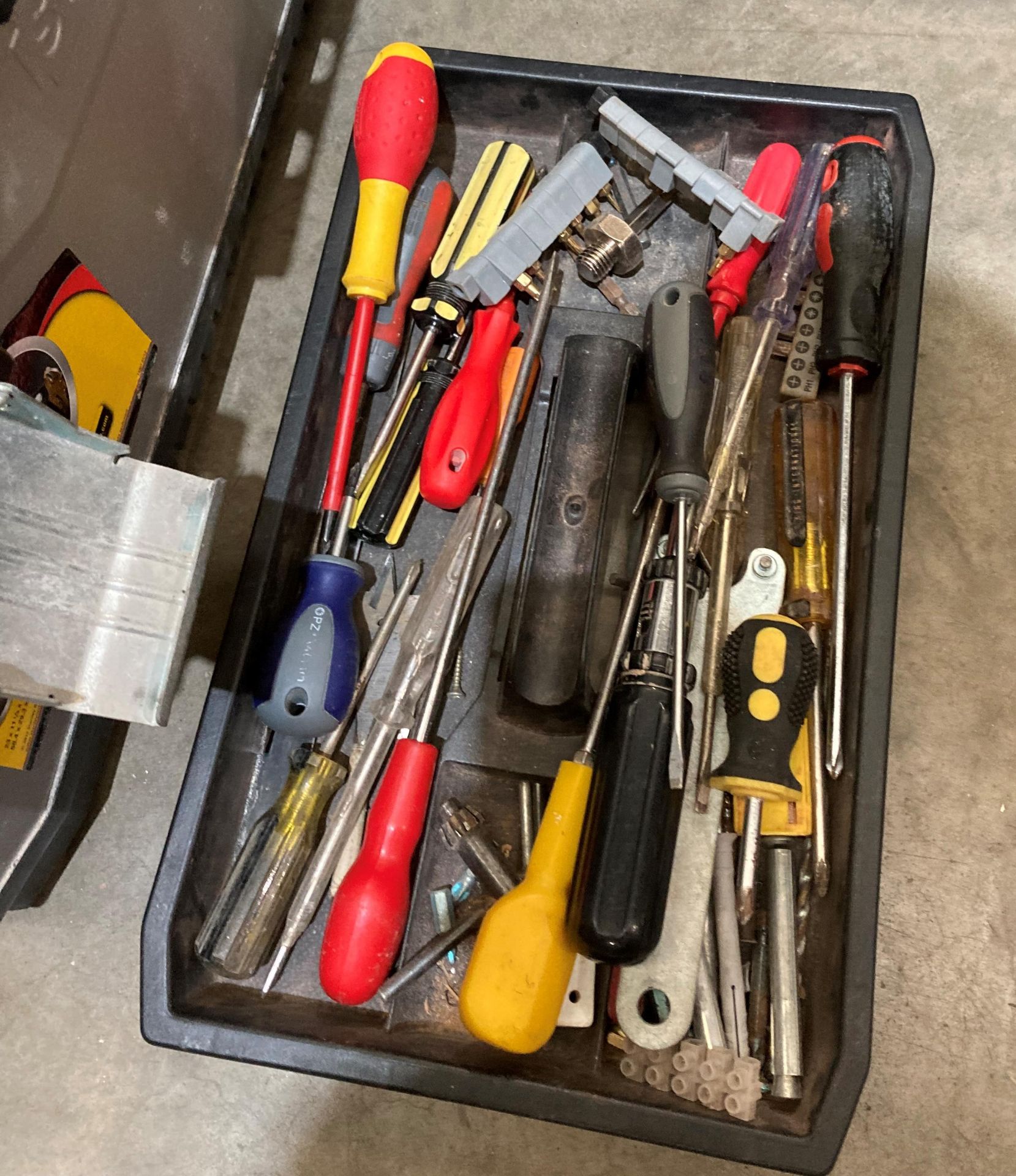 3 x assorted tool boxes including a Stanley Fat max and contents - assorted hand tools, - Image 2 of 5