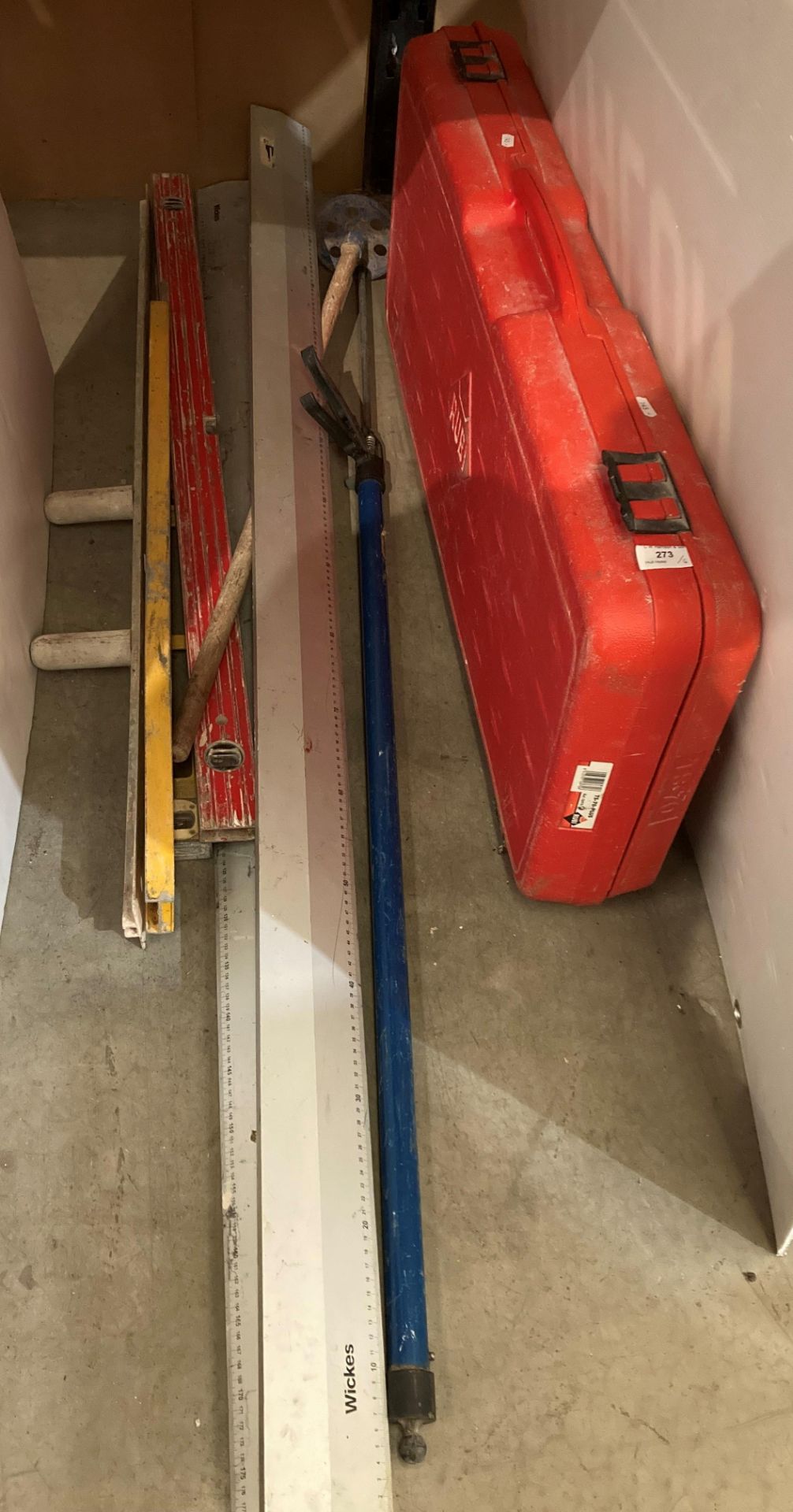 Rubi TS-70-plus tile cutter and 2 x 180cm plastering levels, - Image 3 of 3