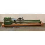 A Concept wood turning lathe (240v) - bed size approximately 11cm long,