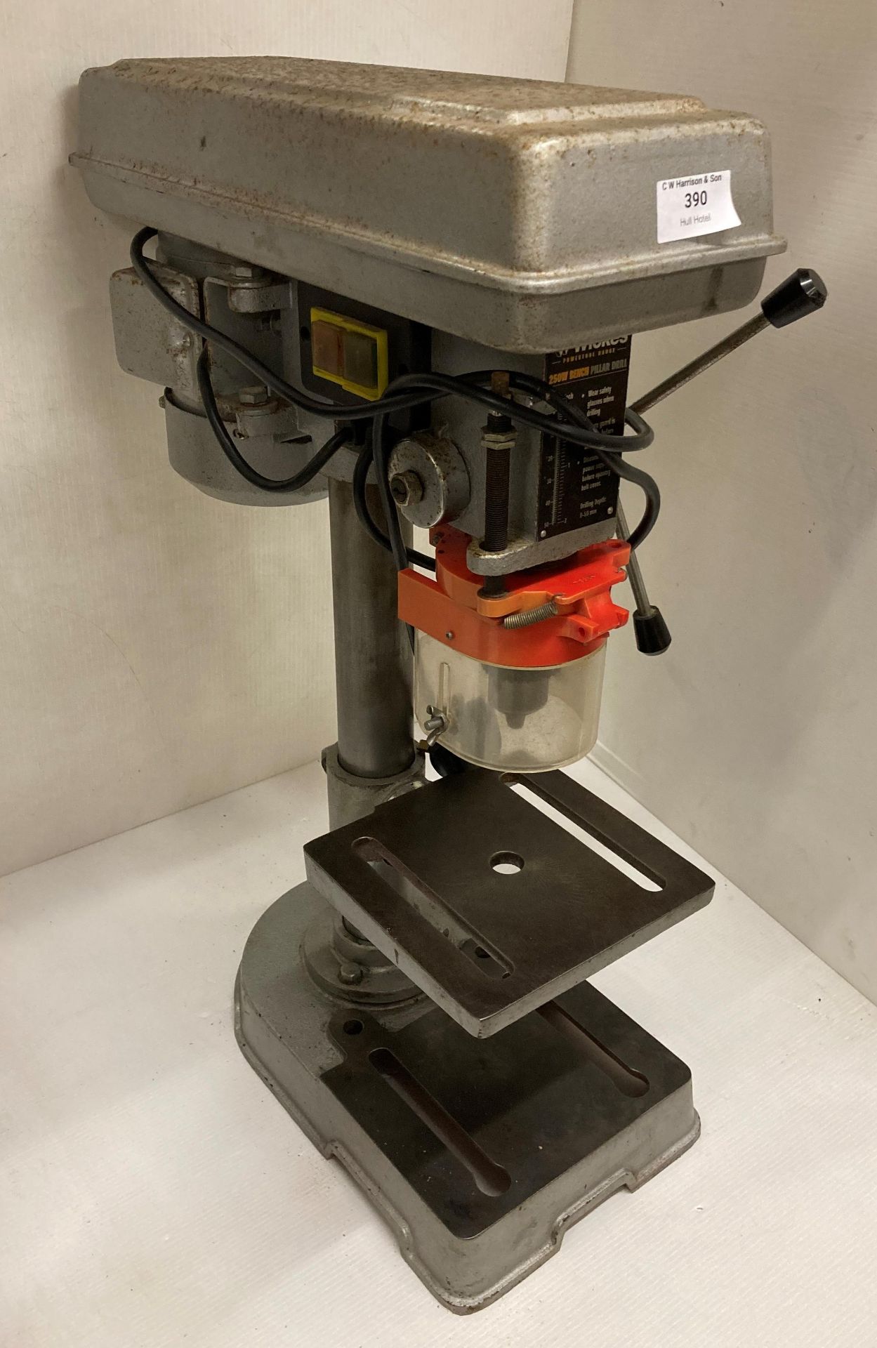 Wickes 250W bench pillar drill (240v), - Image 2 of 2