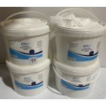 8 tubs of 1000 sheets each Purgo multi purpose wipes certified to EN12676 EN14476 EN1650
