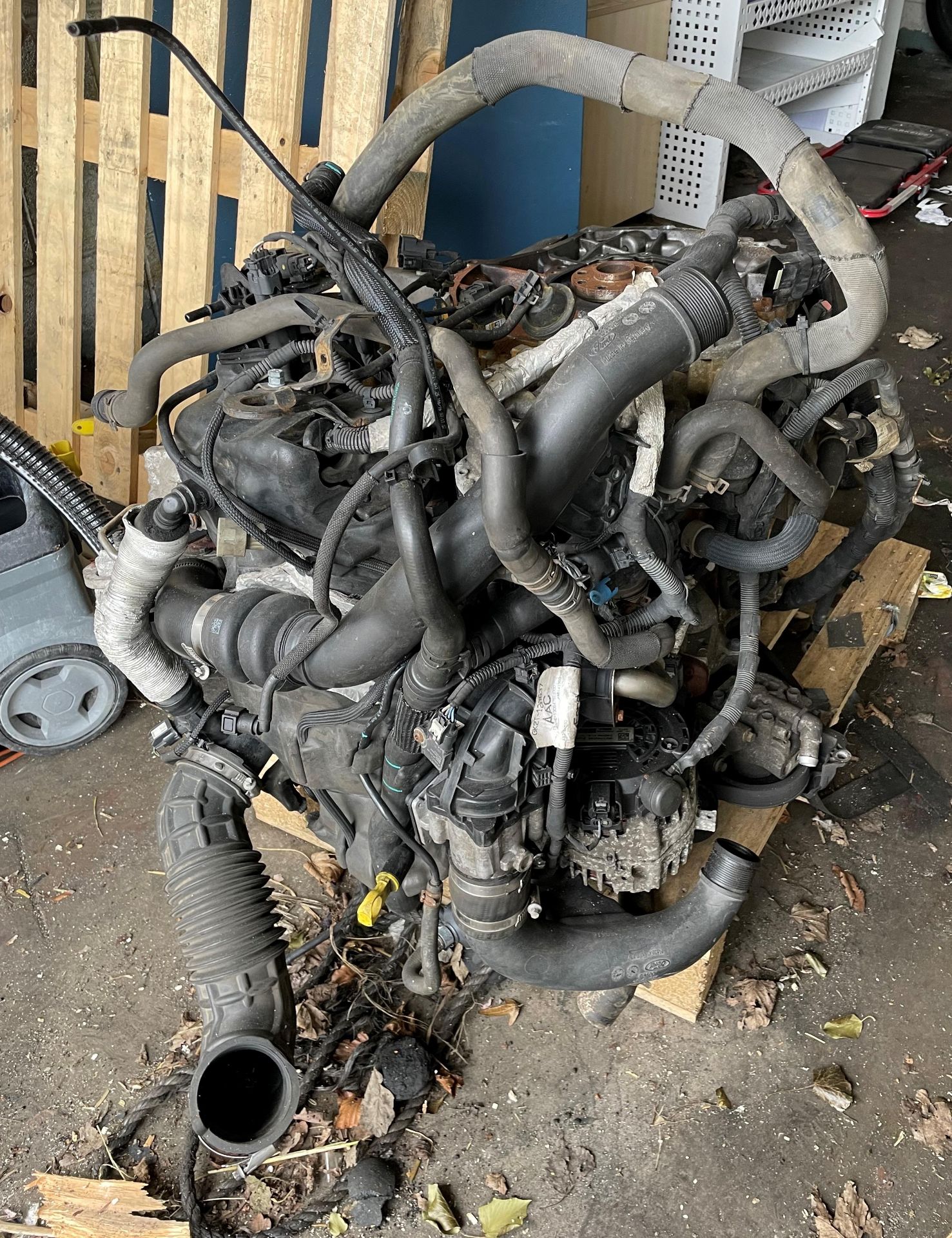 2018 Ford Transit engine (sold as seen - hairline crack to cylinder head)(Collection from TOWN END