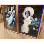 Two framed gallery poster prints - Royal Academy of Arts 'Tamara de Lempicka - Art Deco Icon'