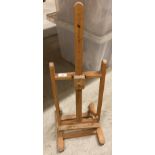 Small wooden easel,