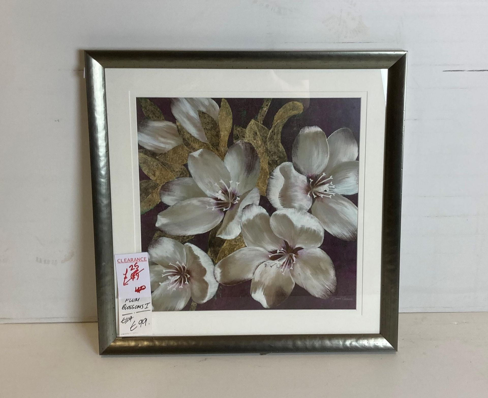 Marshall Arts framed print 'Plum Blossom I',