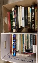 Contents to two boxes - Art related books,