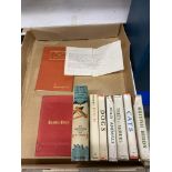 Contents to tray - DS Goodbrand 'Mirage & Other Poems' (First Edition published 1946) together with