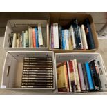 Contents to four boxes - approximately sixty various books including twelve volumes Time Life Books
