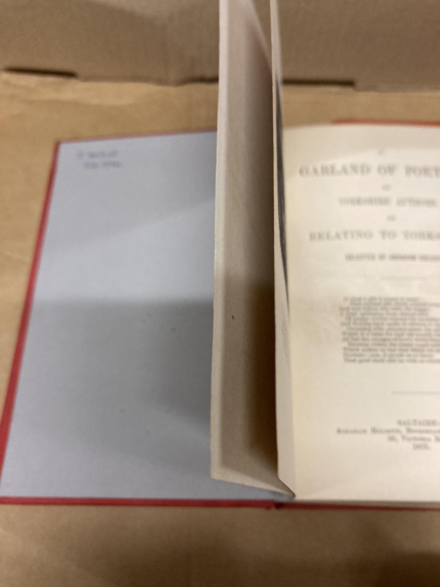 Contents to tray - DS Goodbrand 'Mirage & Other Poems' (First Edition published 1946) together with - Image 4 of 4