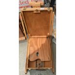Mabef of Italy wooden folding easel (Saleroom location: S1 QA11)