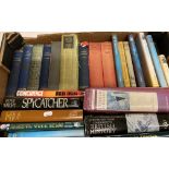 Contents to tray - twenty-two various novels, authors including Margaret Mitchell, Charles Dickens,
