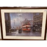 † Don Breckon (1935-2013) '94' framed print 'Ducan Street,