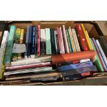 Contents to crate - approximately fifty books and booklets - plays, poetry, novels, etc.