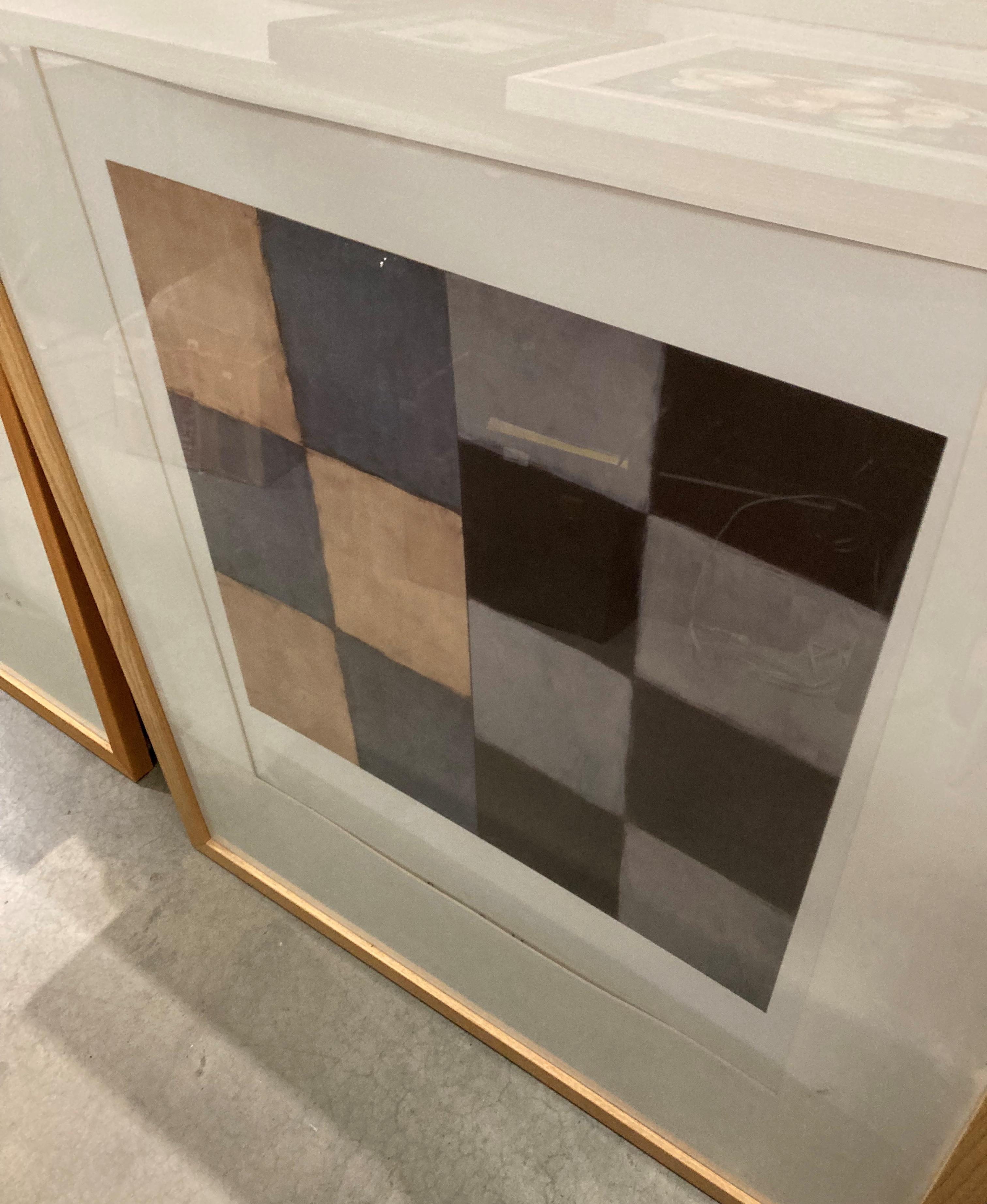 † Sean Scully, framed print 'Squares', - Image 2 of 2