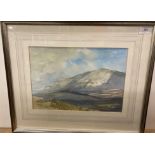 Barbara Tomkinson framed watercolour 'Peny-Ghent from Darnbrook Fell' 25cm x 34cm,