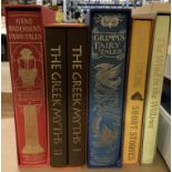 Folio Society - six books including Hans Andersen's Fairy Tales with illustrations by W Heath