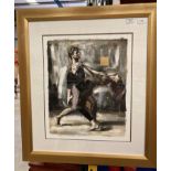 Rob Hefferman framed Limited Edition print 'The First Dance' 56cm x 42cm,