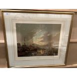 † Gudrun Sibbons (1924-2020), 'After the Storm', framed limited edition print,
