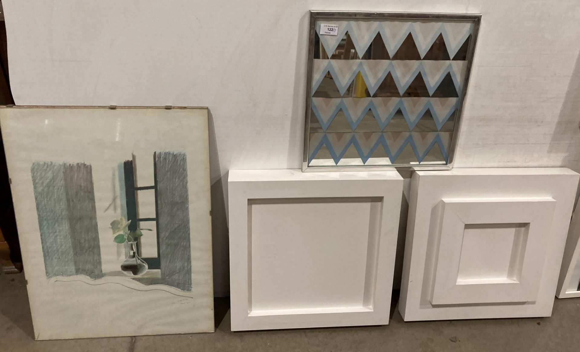 Seven items, framed prints, - Image 2 of 3