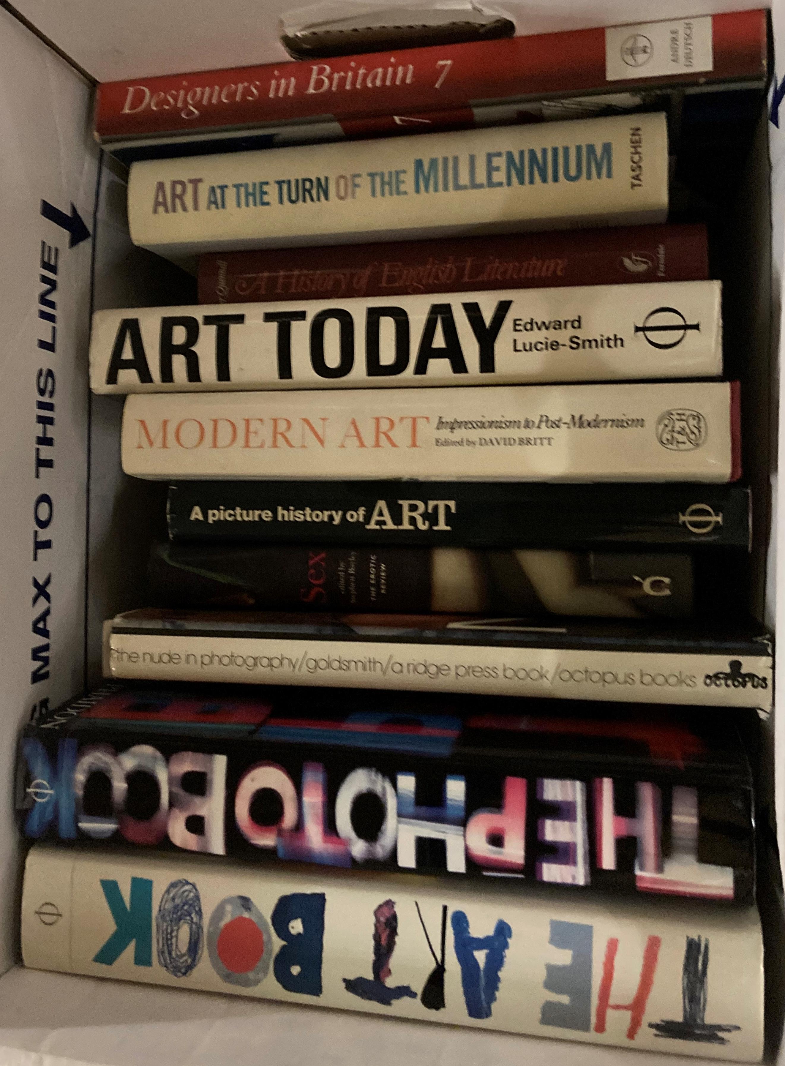 Contents to two boxes - twenty art-related books including 'The Art Book', 'The Photo Book', - Image 3 of 3