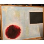 † Thomas Rogers framed oil on canvas 'Prior to the Eclipse' 70cm x 90cm with John Moores Liverpool