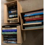 Contents to three boxes - twenty-nine books (mainly art related) - Titian 'Chardin', Modigliani,