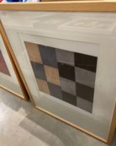 † Sean Scully, framed print 'Squares',
