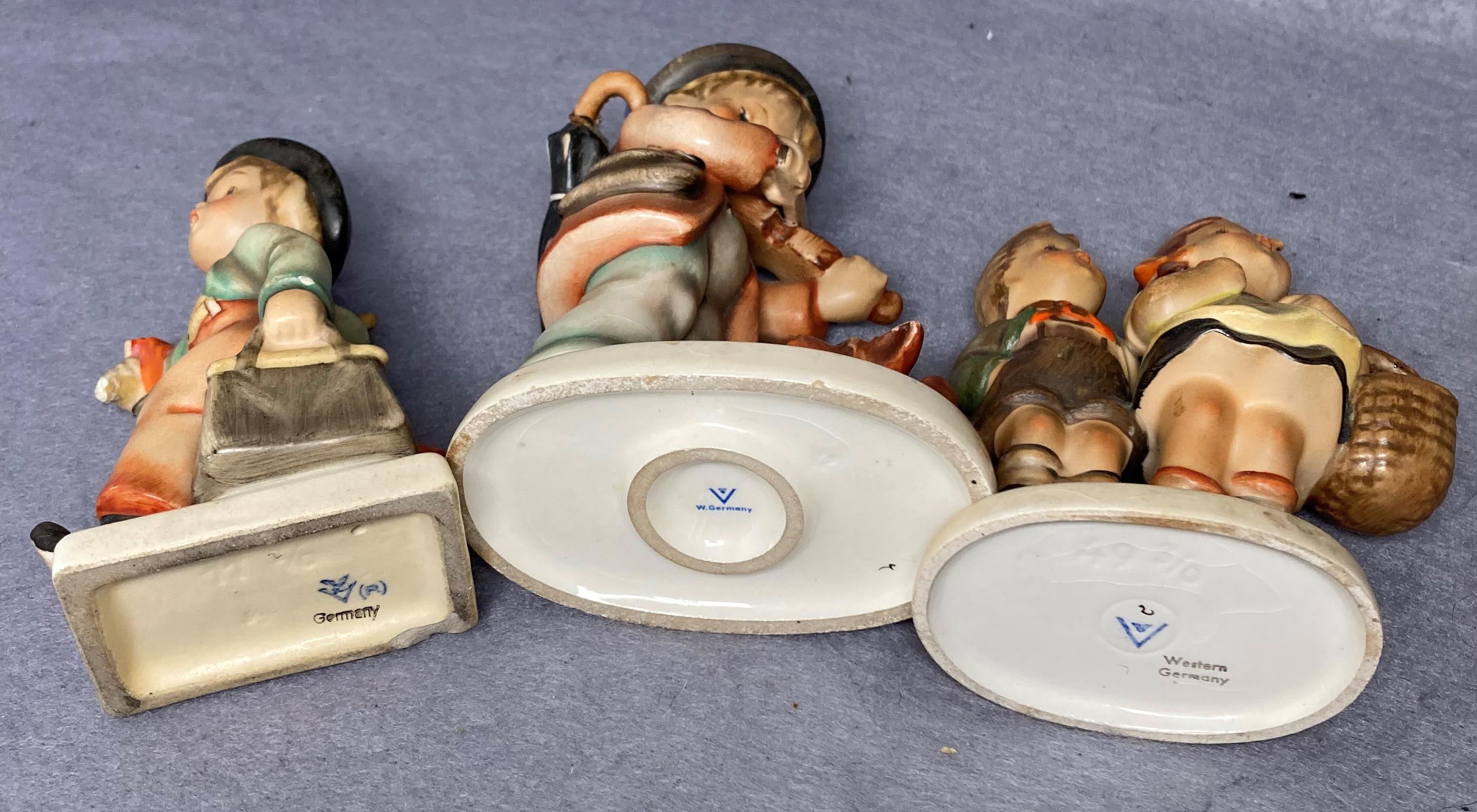 Six 20th Century Hummel ceramic figurines (one has been repaired) (saleroom location: S3 QC17 GC) - Image 5 of 5