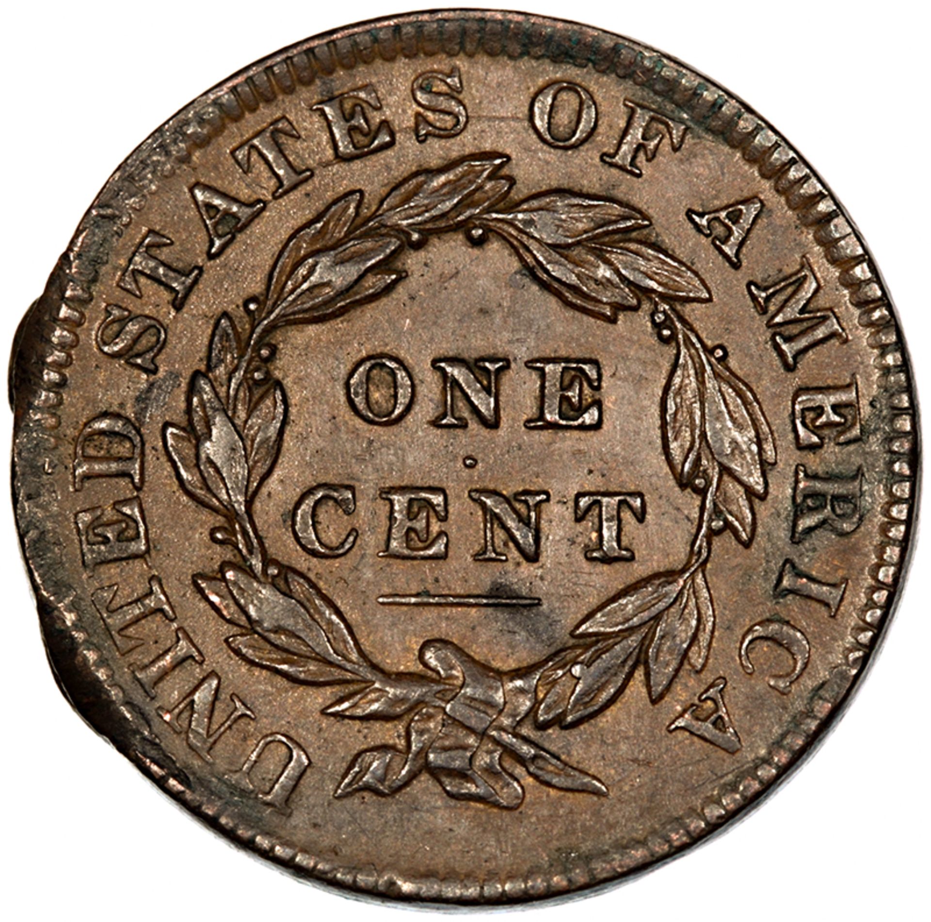 USA - Coronet Cent 1834, - Image 2 of 2