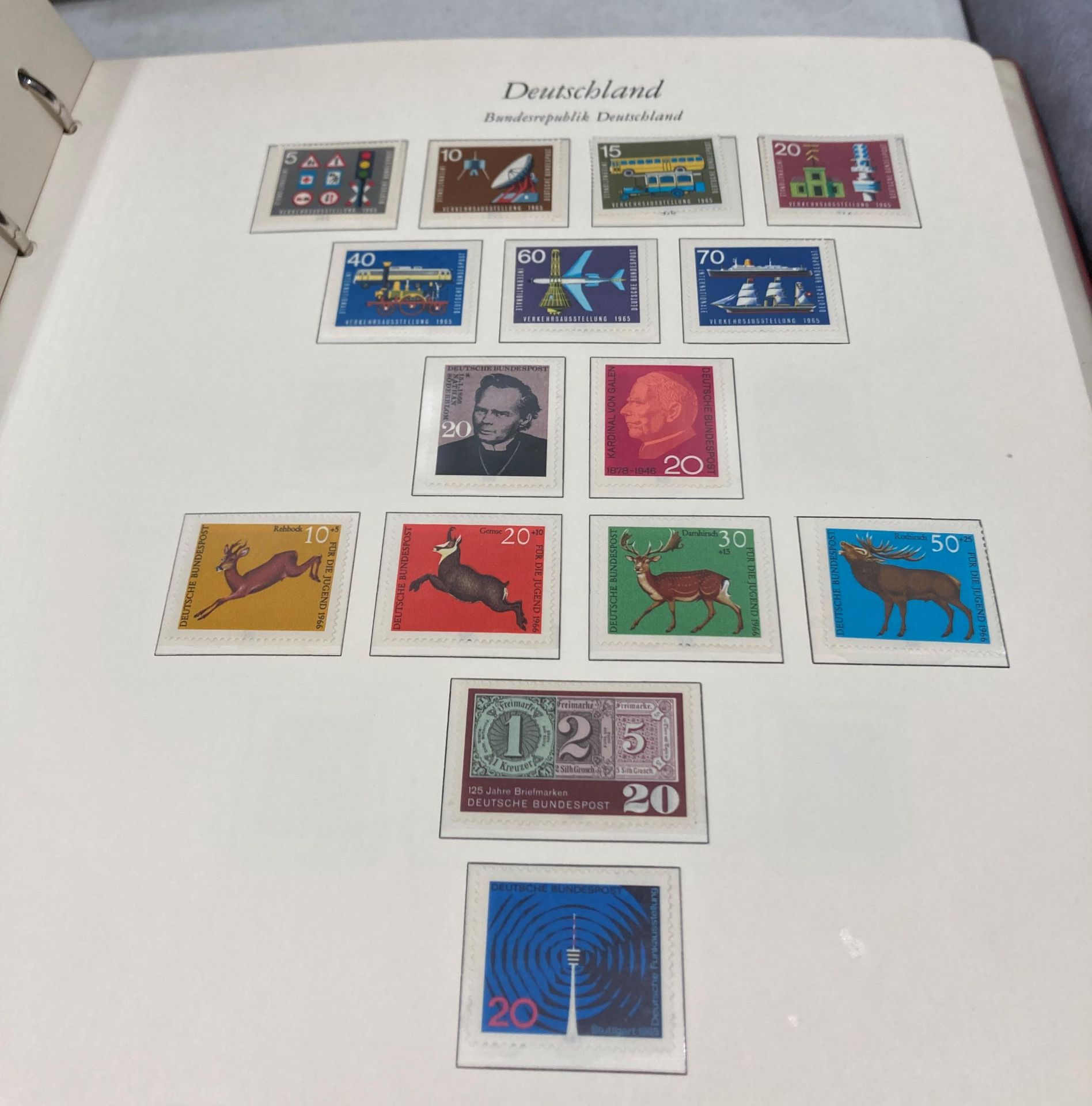 Five albums of mainly German stamps but includes some Portuguese, - Image 11 of 11