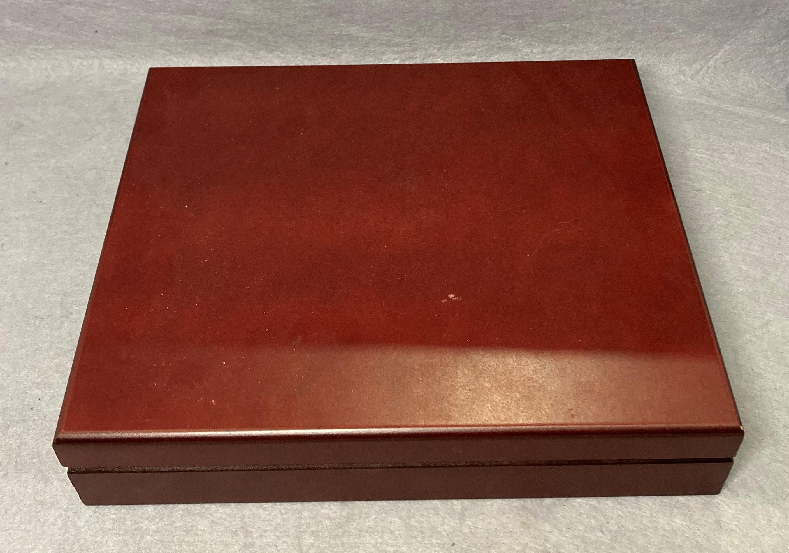 Viners 50-piece canteen of cutlery in mahogany finish case (saleroom location: S3 QC04) - Image 2 of 2