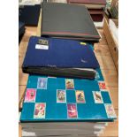 Fifteen various stamp albums - European and World stamps - India, Indonesia, Cyprus, Canada,