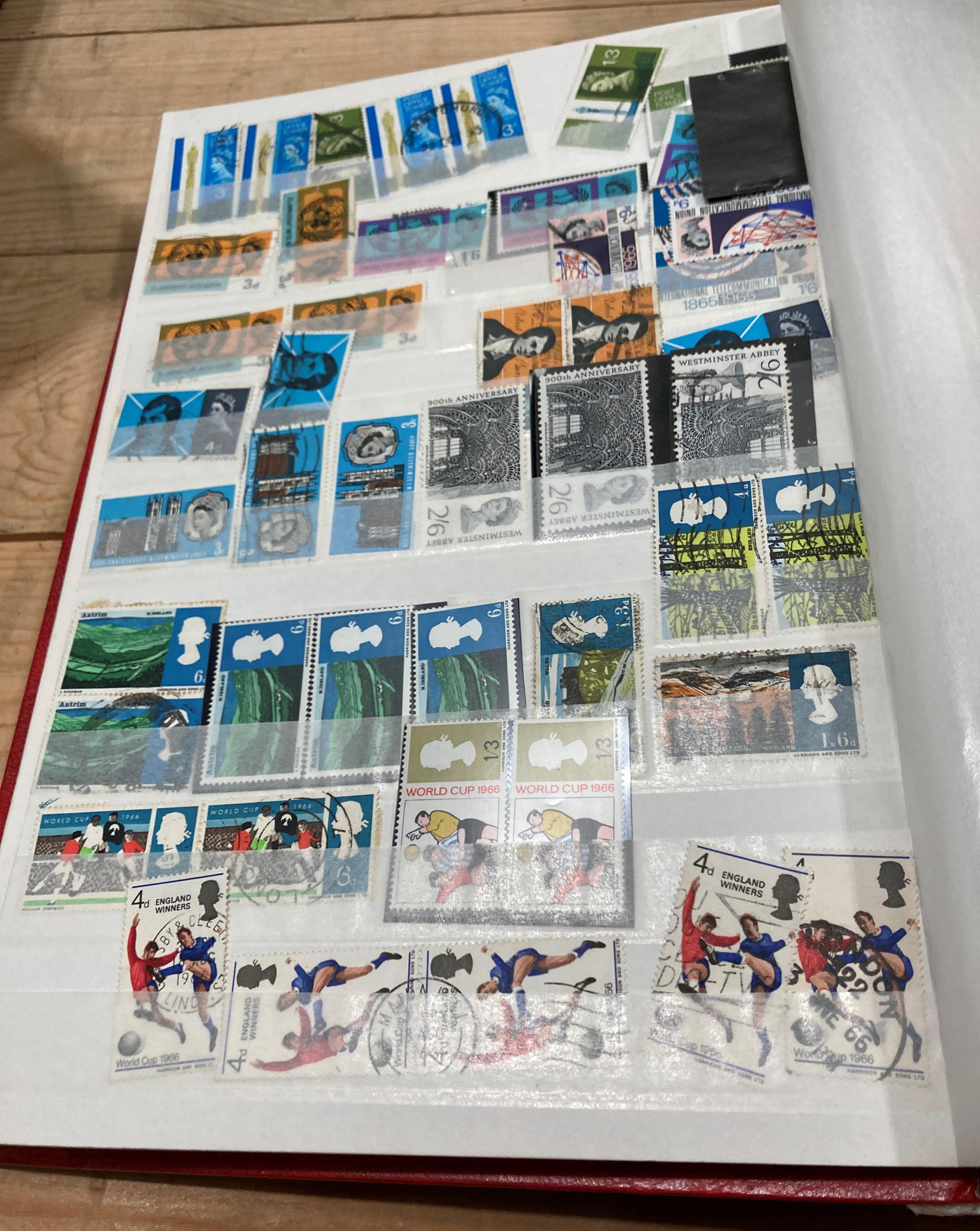 Ten albums of mainly GB stamps but including an album of Benham stamp and cards sets, - Image 15 of 28