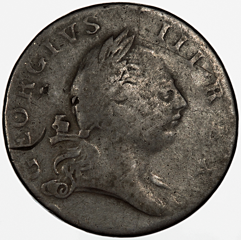 USA - Colonial era - Virginia Halfpenny 1773, - Image 2 of 2