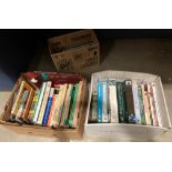 Contents to two crates - approximately 36 books on gardening and other crafts, etc.