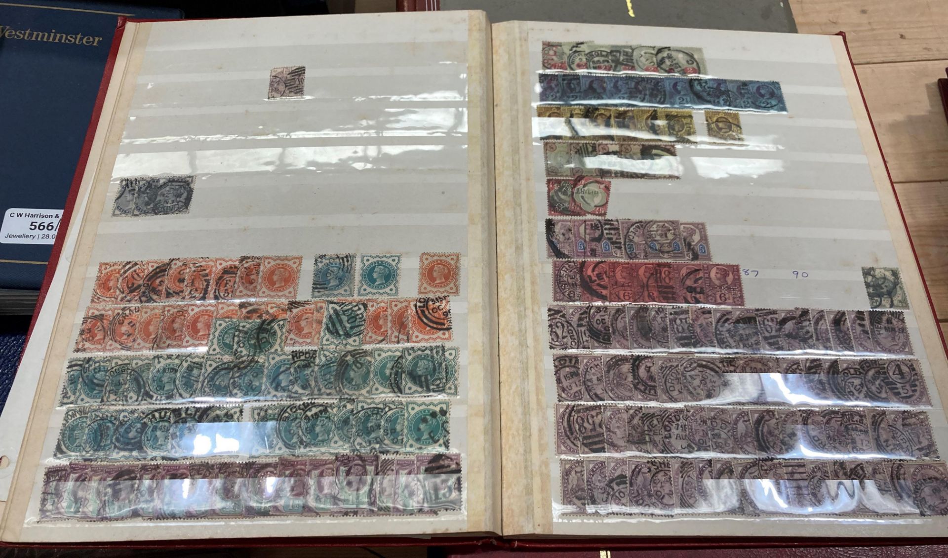 Fifteen various stamp albums mainly GB related but including other World and European countries - Image 22 of 28