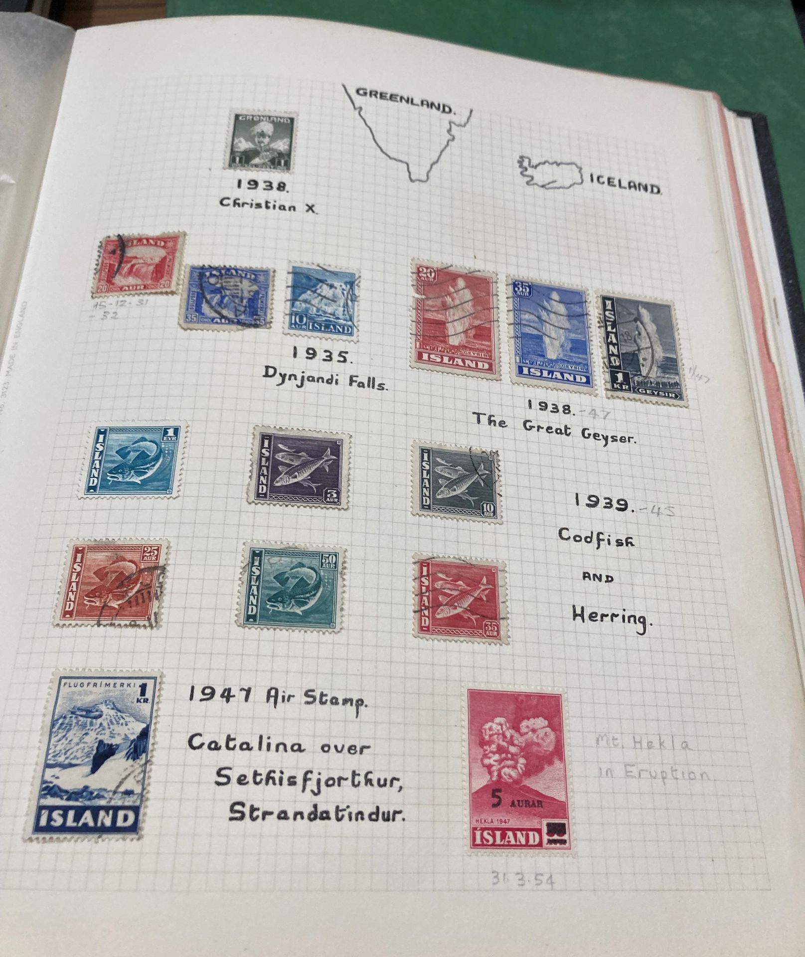 Contents to nine albums - European and World stamps, British Empire stamps, - Image 10 of 12