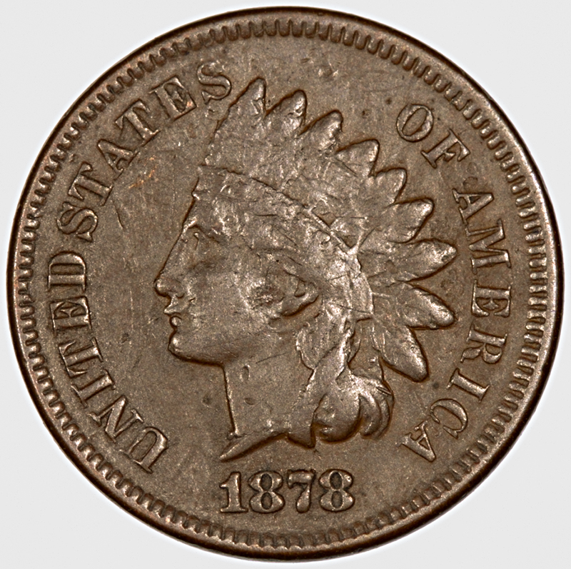 USA - Indian Head Cent, 1878,