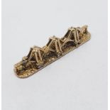 9ct gold vintage Forth bridge charm, gross weight 2.