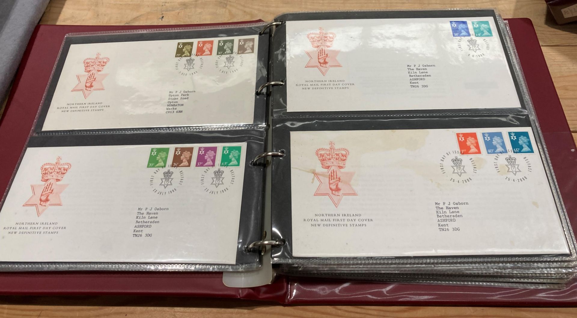 Four albums of Post Office and Royal Mail First Day Covers and one album - the Railway Collection - Image 7 of 17