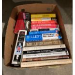 Seventeen assorted antique books including ten Miller Guides and others (saleroom location: S3 T1)
