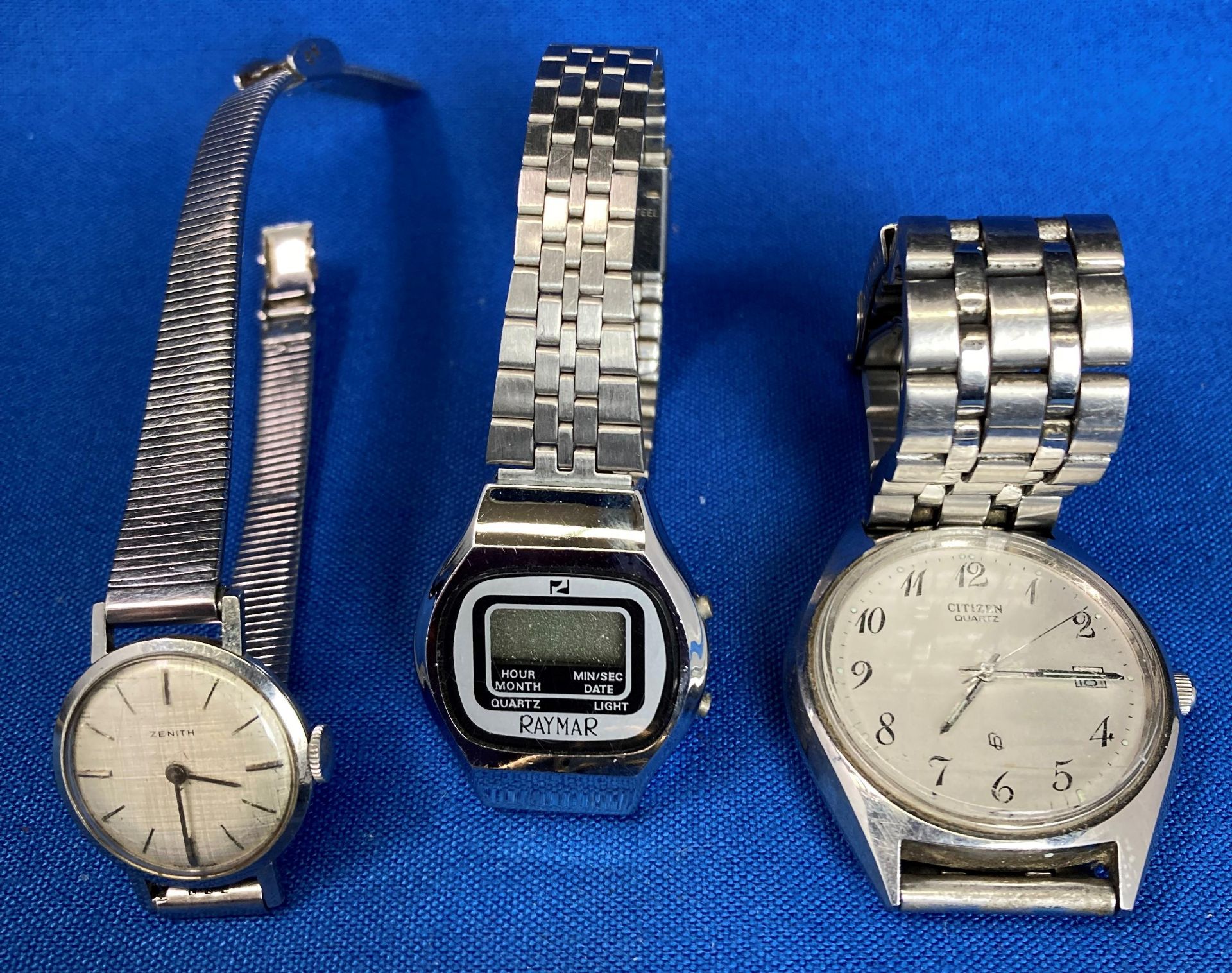 Four watches including Zenith, Accurist, Citizen, - Image 2 of 3