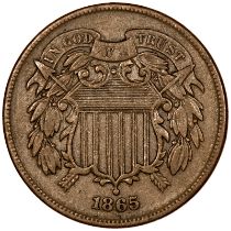 USA - 2 Cents, 1865,