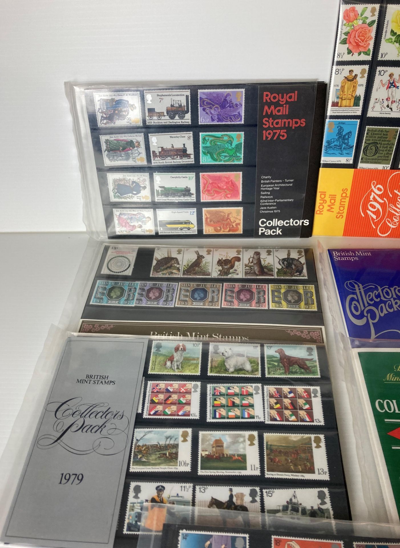 Seven Royal Mail & British Mint Stamp Collectors' Packs, - Image 2 of 4